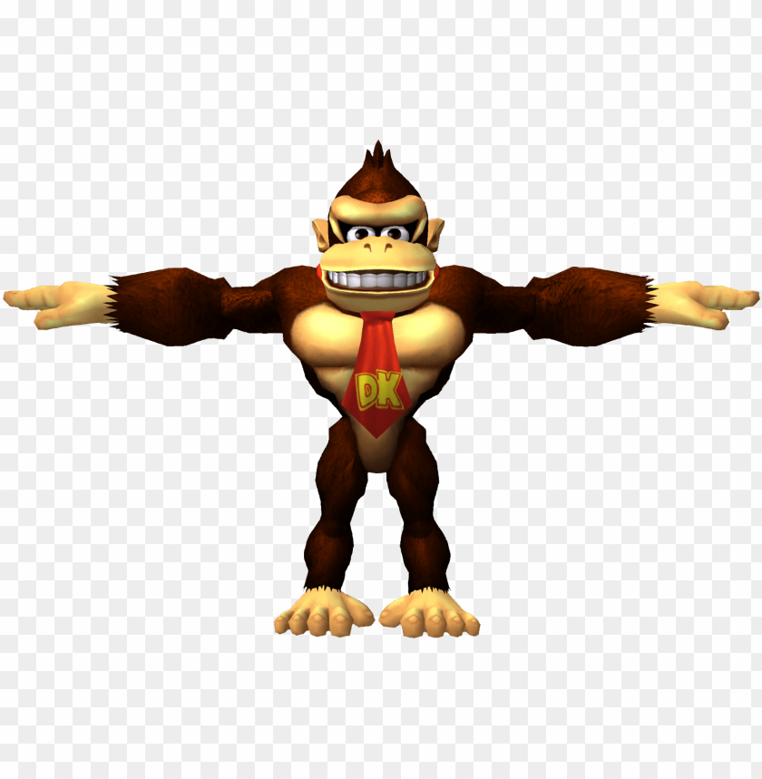 Banner Royalty Free Library Gmod Transparent Jimmy - Donkey Kong T Pose PNG  Transparent With Clear Background ID 267025