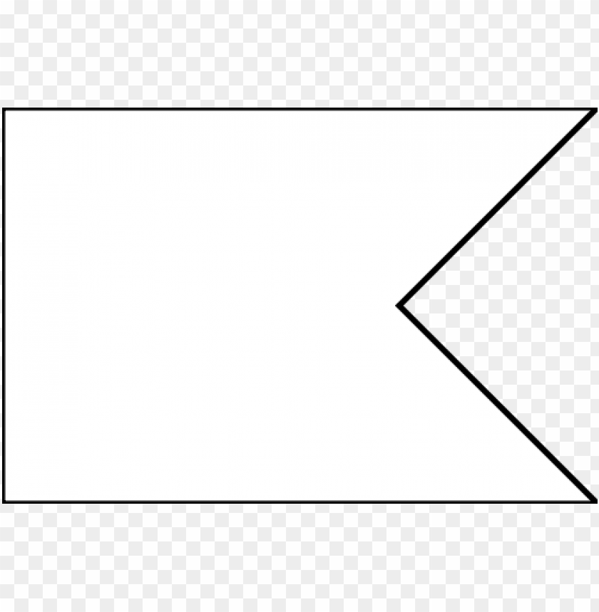 Download banner svg blank - flag shape PNG image with transparent ...