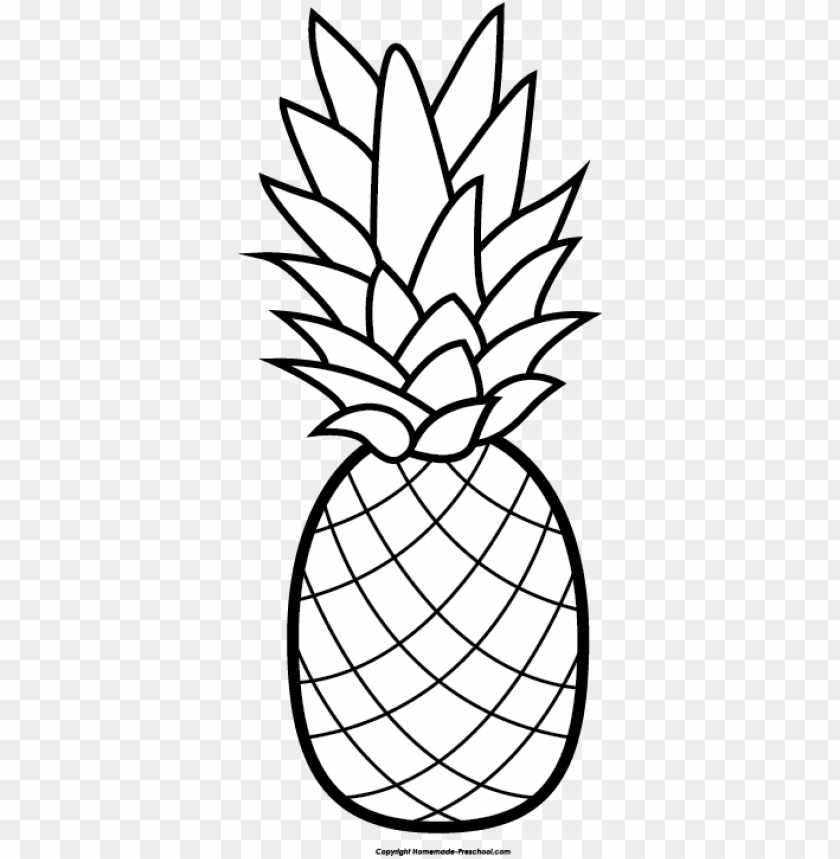 banner transparent download pineapple free clip art pineapple clipart black and white PNG transparent with Clear Background ID 163053