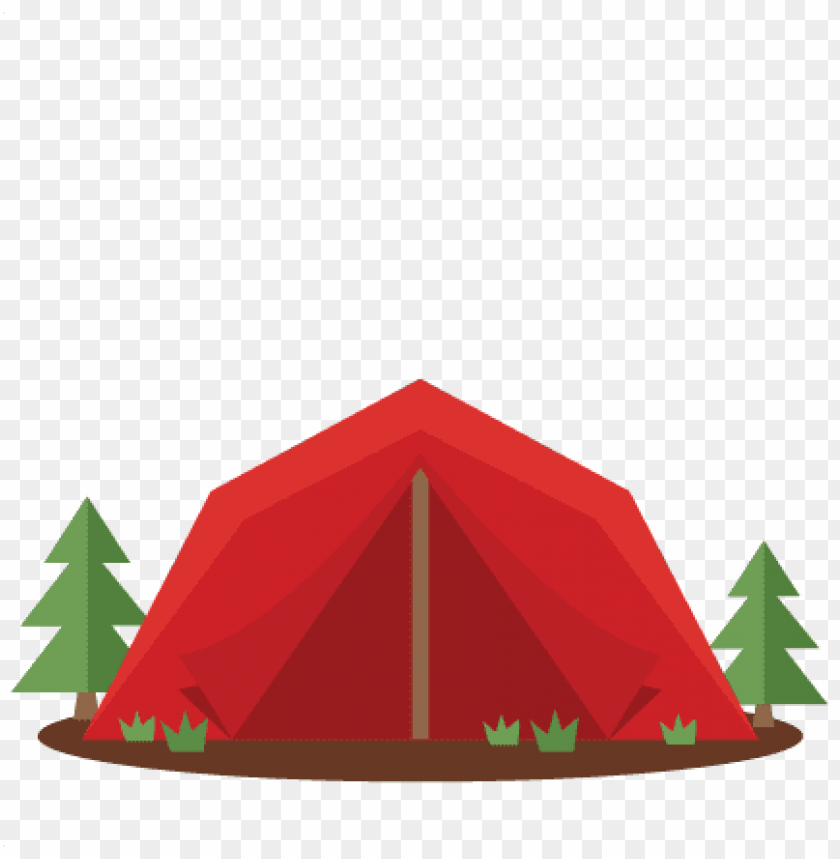 Banner Transparent Library Svg Miss Kate Cuttables Camping Tent Transparent Clipart Png Image With Transparent Background Toppng