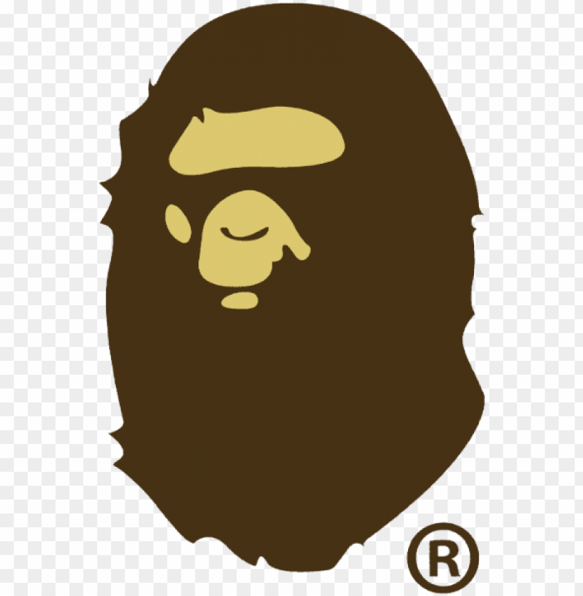 bape bathing ape logo PNG transparent with Clear Background ID 181767