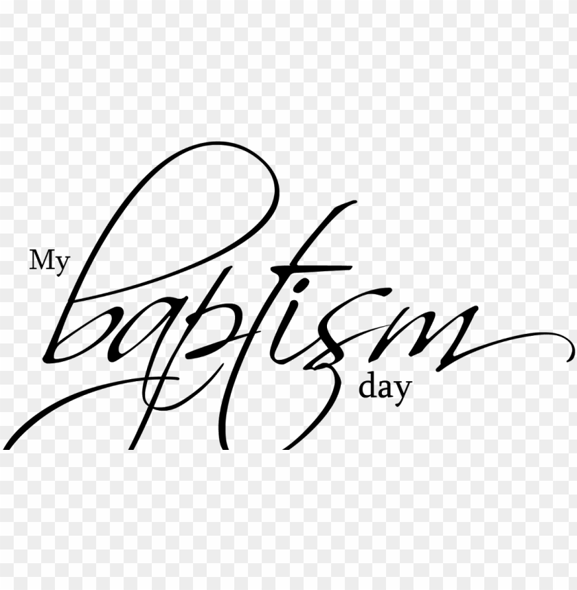 Baptism Word Art Png Image With Transparent Background Toppng