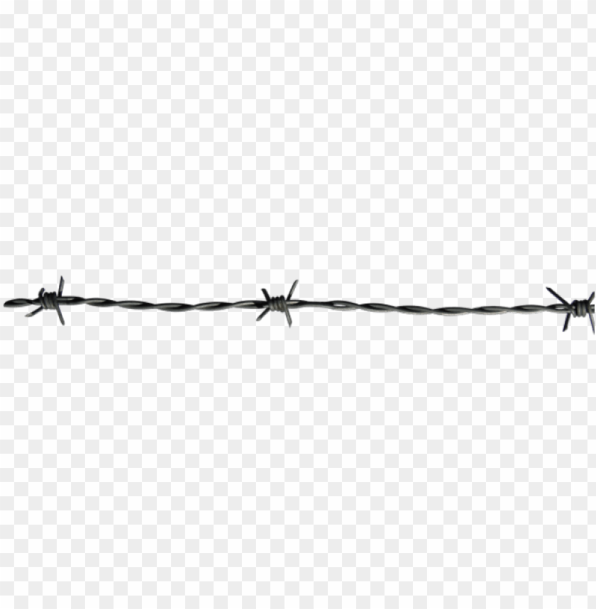 Barbed Wire Clipart Spiked - Barbed Wire PNG Transparent With