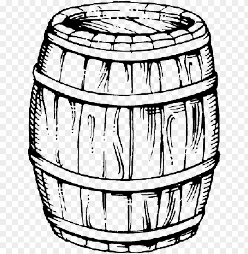 barrel maker pr - black and white whiskey barrel PNG image with transparent  background | TOPpng