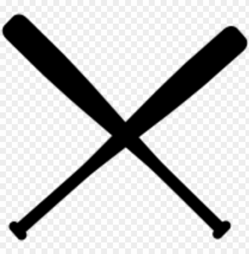 baseball bat vector clipart free to use clip art resource crossed baseball bats clipart black and white PNG transparent with Clear Background ID 183122