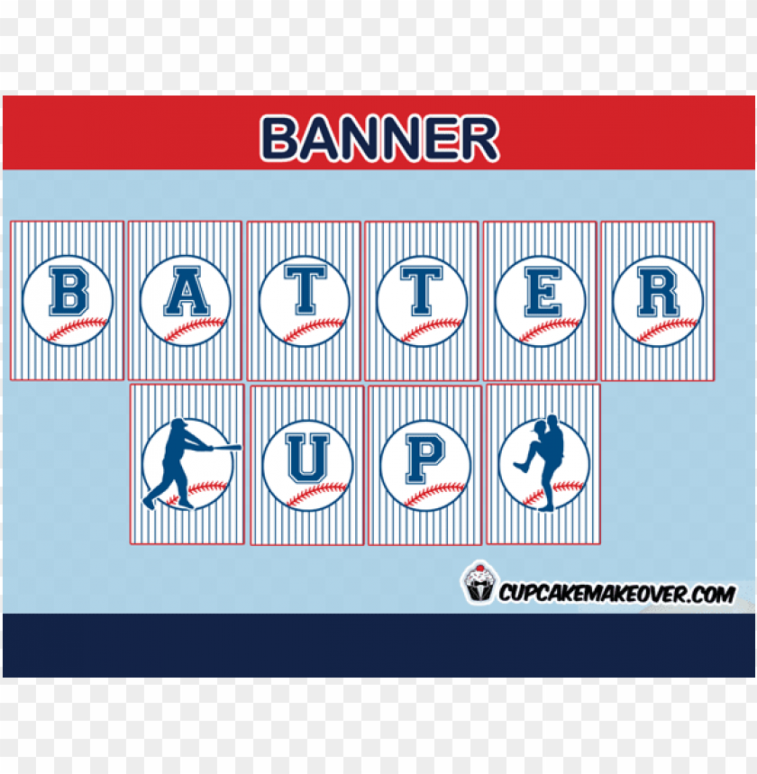 Baseball Birthday Banner Printable Png Image With Transparent