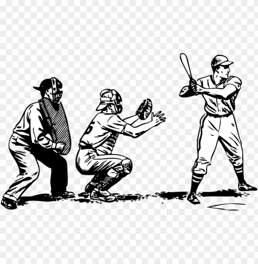 baseball sport game catcher ball bat playe vintage baseball player vector PNG transparent with Clear Background ID 224117
