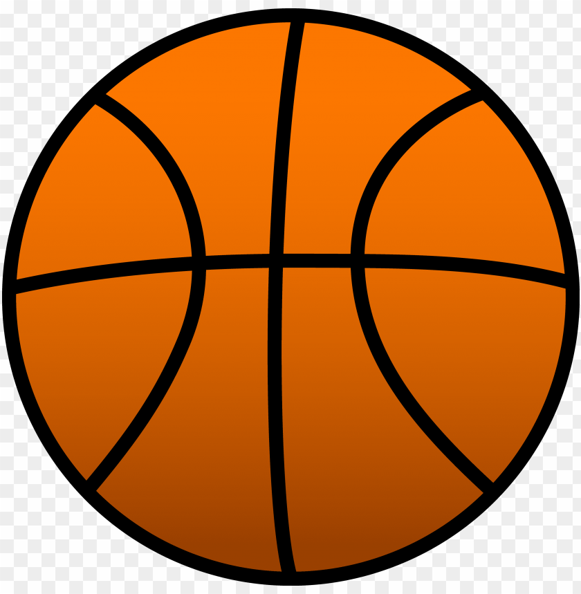 PNG image of basketball with a clear background - Image ID 38852