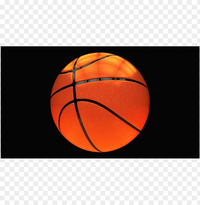 PNG image of basketball with a clear background - Image ID 38876