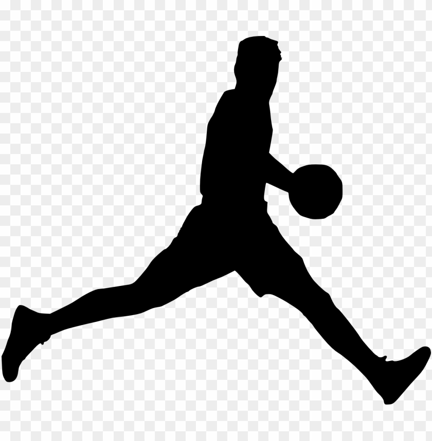 Transparent basketball player silhouette PNG Image - ID 4025