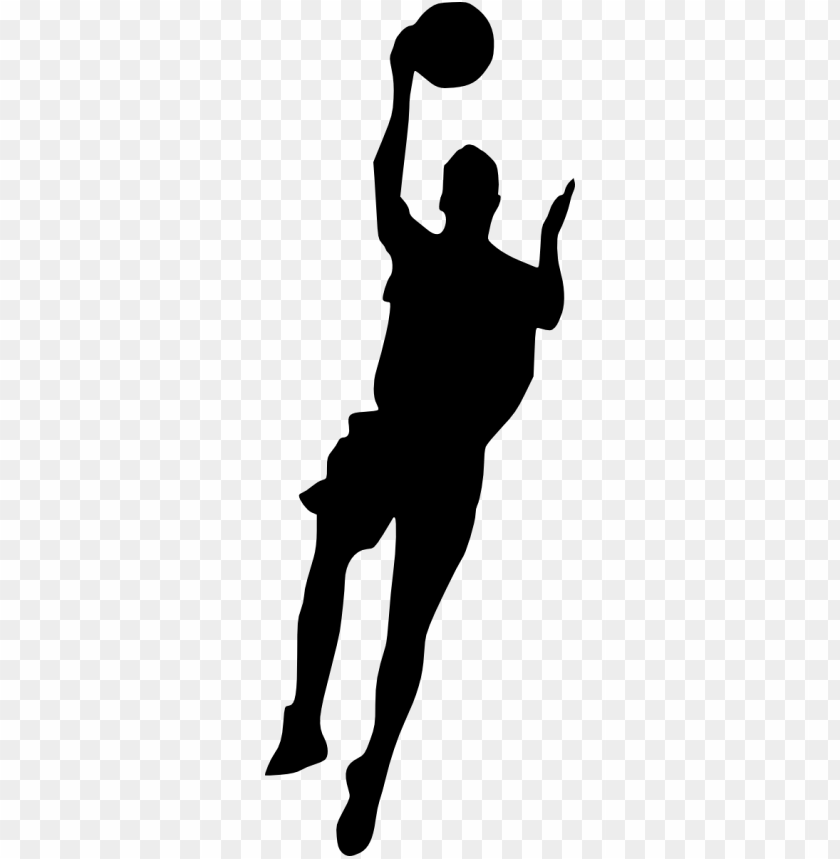 Transparent basketball player silhouette PNG Image - ID 4030
