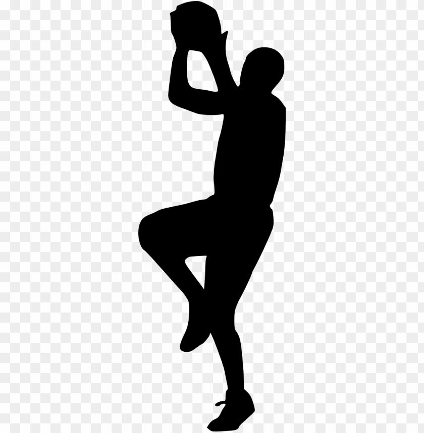 Transparent basketball player silhouette PNG Image - ID 4035