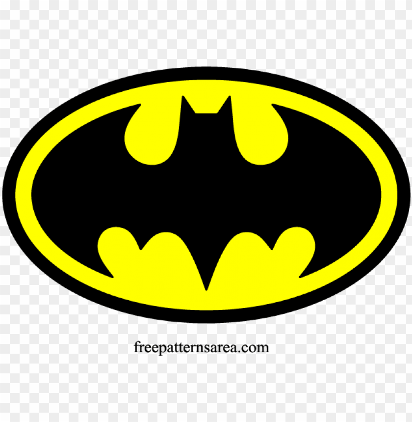 batman logo circle PNG image with transparent background | TOPpng