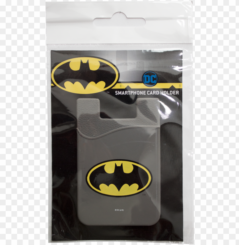 batman logo smartphone card holder PNG transparent with Clear Background ID 416498