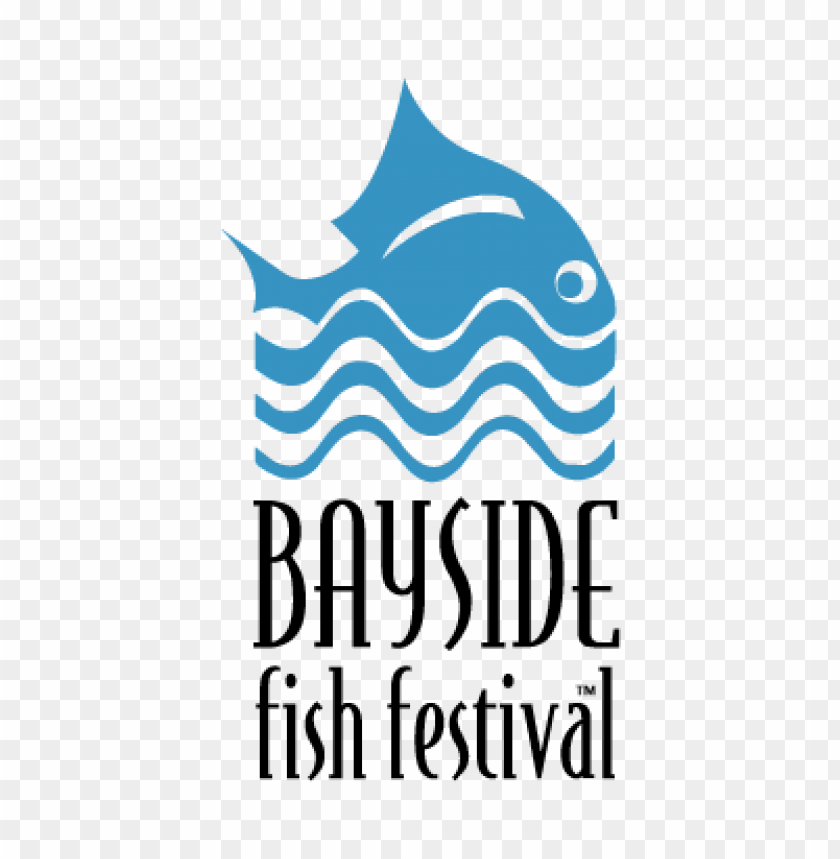  bayside fish festival logo vector free - 466675