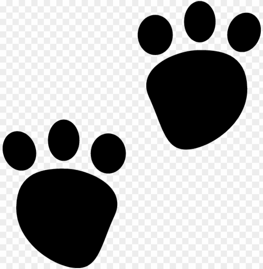bear paw clipart bear paw clip art bear paws clipart - bear print clip art black and white PNG image with transparent background@toppng.com