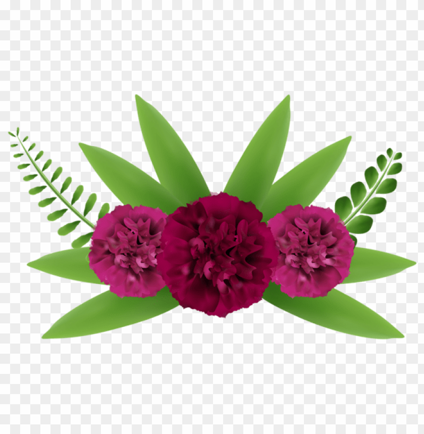 PNG image of beautiful flowers png clip art with a clear background - Image ID 44435