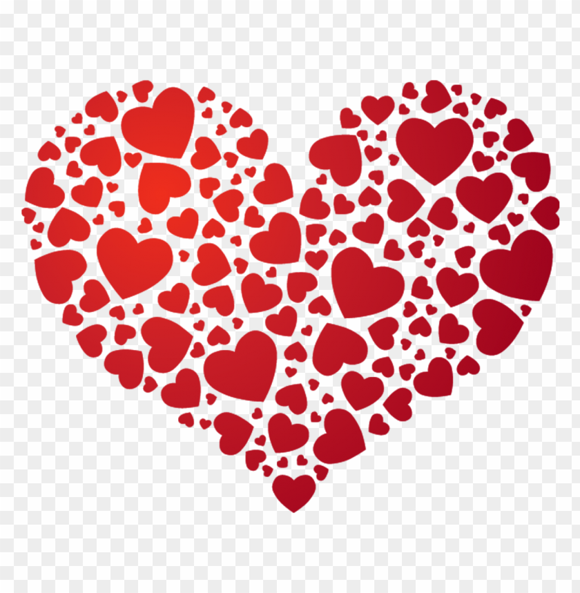 beautiful red heart love valentine's day free PNG image with transparent background@toppng.com