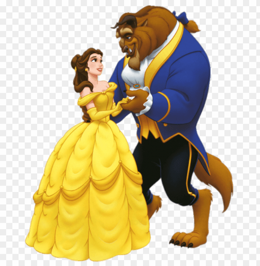beauty and the beast animation clipart png photo - 65172