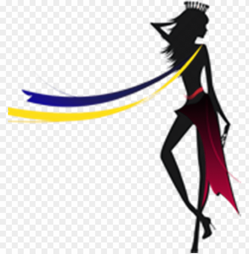 beauty queen silhouette PNG transparent with Clear Background ID 243854