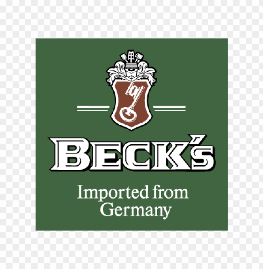  becks inported from germany vector logo - 470157