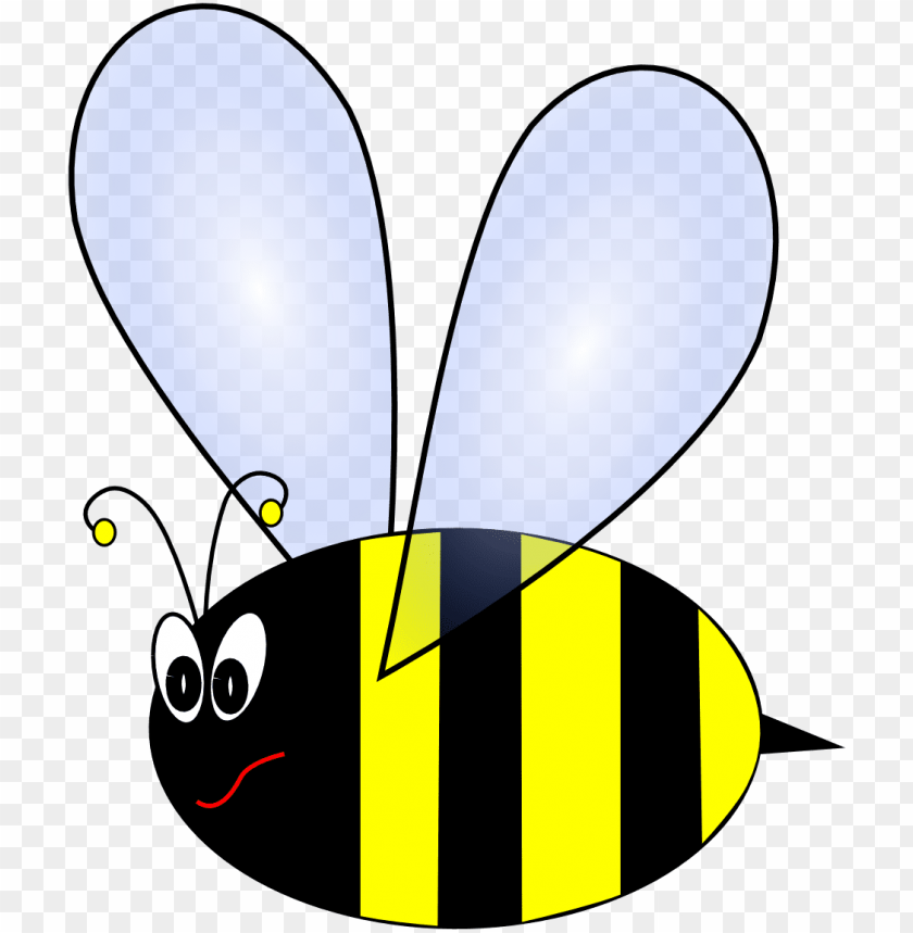 Bee Clipart - Bumble Bee Animated Gif PNG Transparent Background