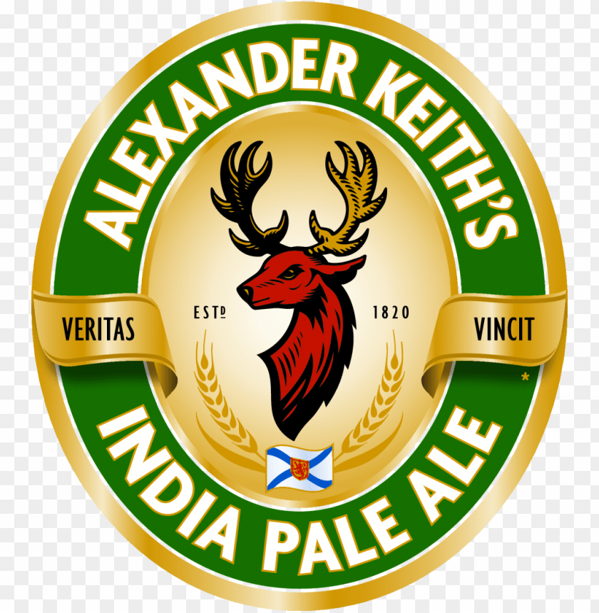 free PNG beer - alexander keith beer logo PNG image with transparent background PNG images transparent