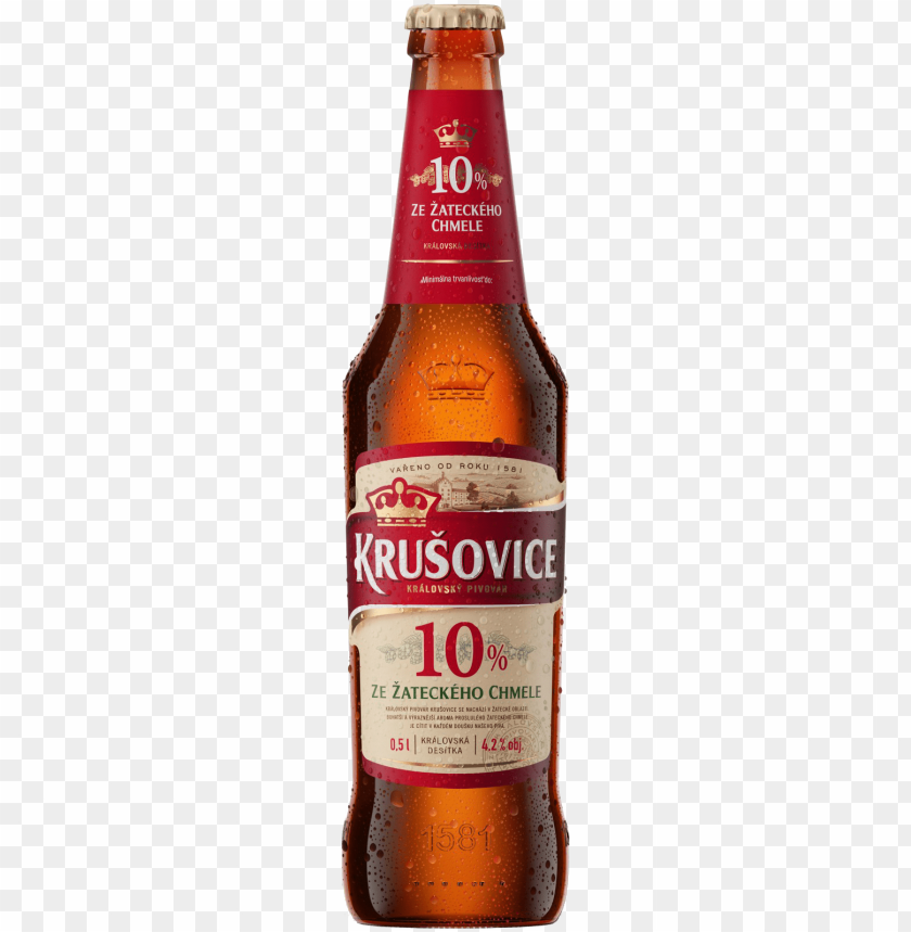 free PNG beer - krusovice beer PNG image with transparent background PNG images transparent