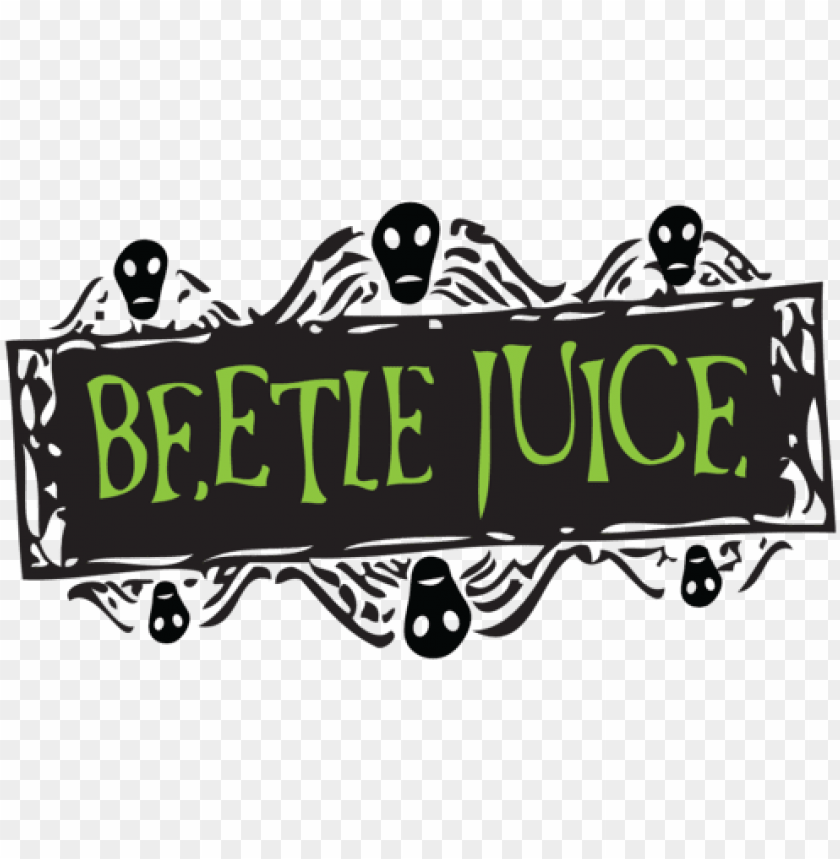 beetlejuice logo PNG transparent with Clear Background ID 226197