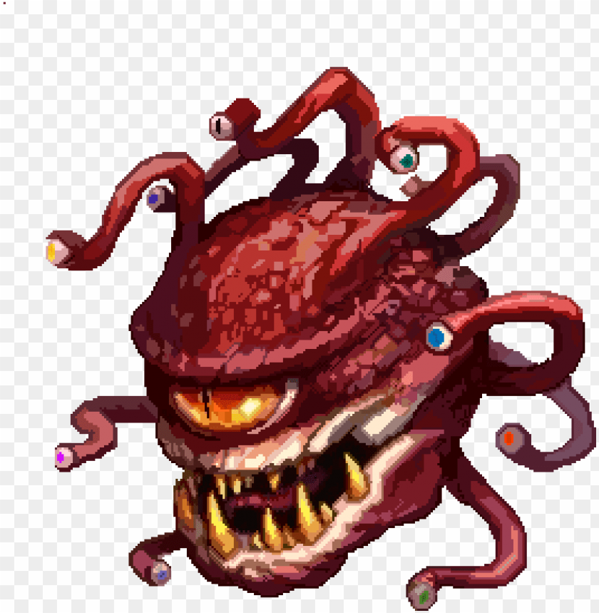 Beholder - Dnd - Dungeons And Dragons Character Concept Art PNG Transparent Background