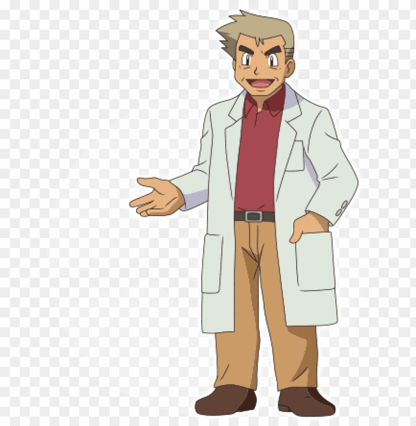 being charismatic and popular professor oak often okido pokemo PNG transparent with Clear Background ID 217605