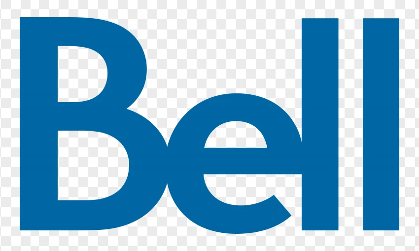 Bell Canada Branding Logo PNG Transparent Background