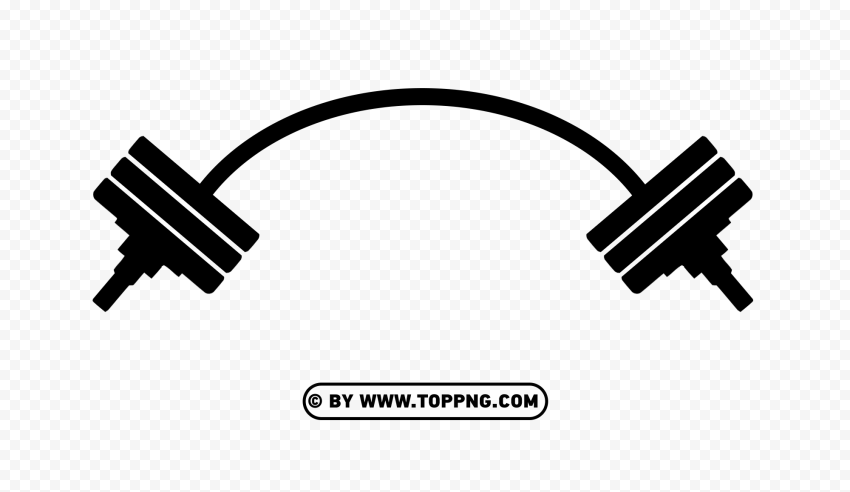 Bent Barbell Clipart Png Photo - 38755