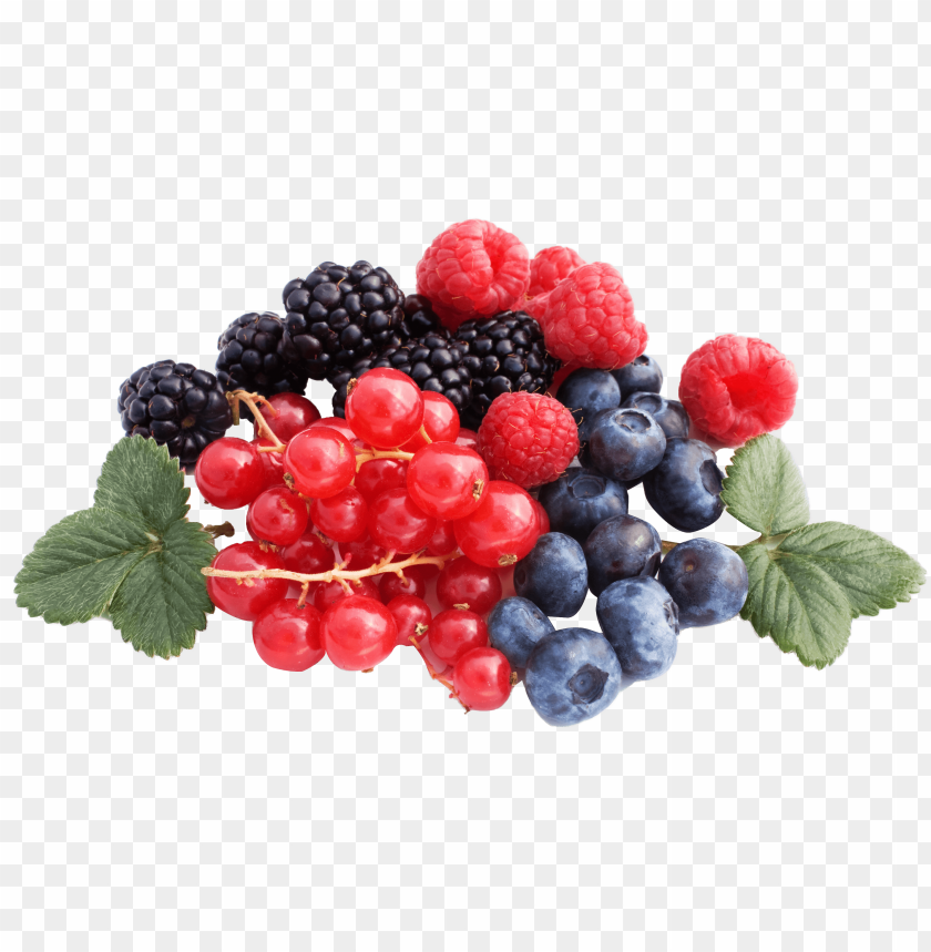 fruits, blueberries, raspberries