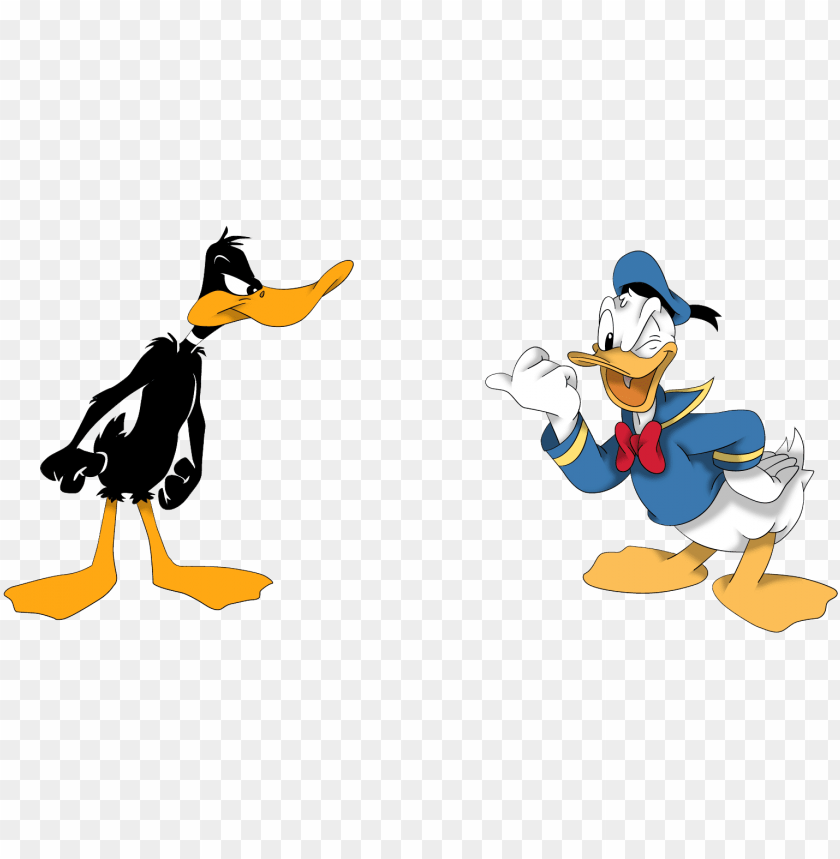 free PNG best daffy duck woth donald png - daffy duck and donald duck PNG image with transparent background PNG images transparent
