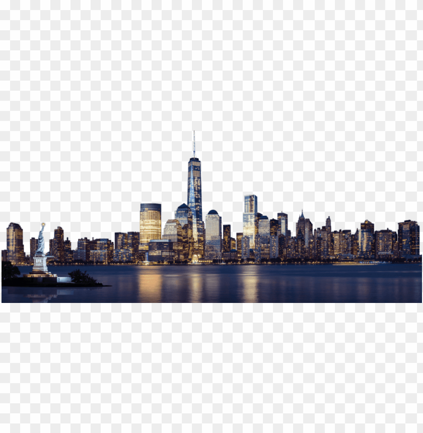 best new-york city skyline png - new york buildings PNG image with transparent background@toppng.com
