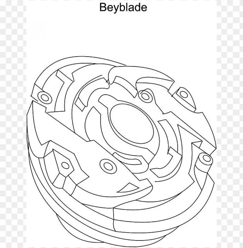 Beyblade Coloring Pages Color PNG Image With Transparent Background