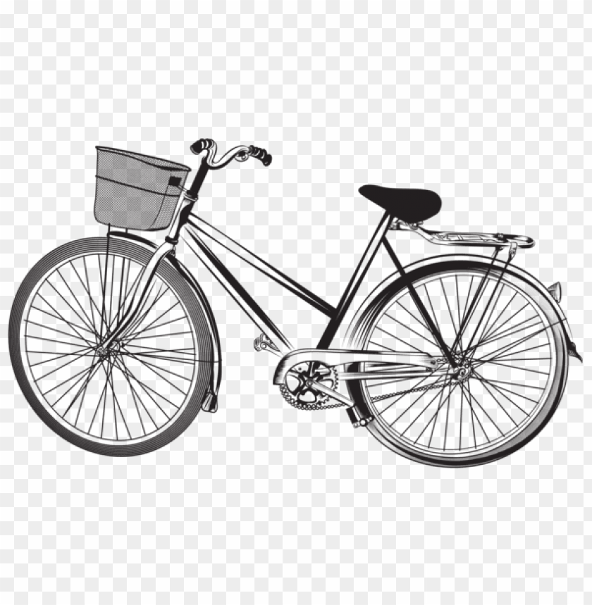 Transparent bicycle silhouette PNG Image - ID 50466
