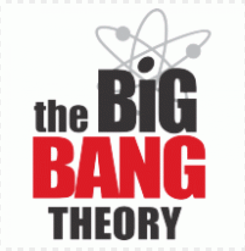  big bang theory logo vector free - 468598