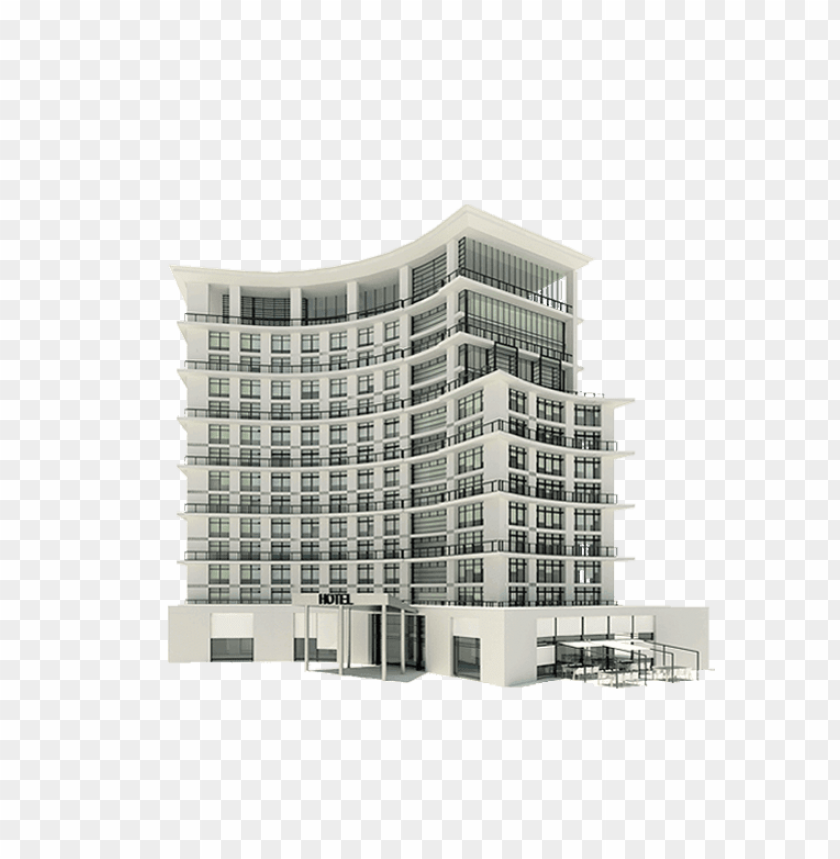 Transparent Background PNG of big building - Image ID 19193
