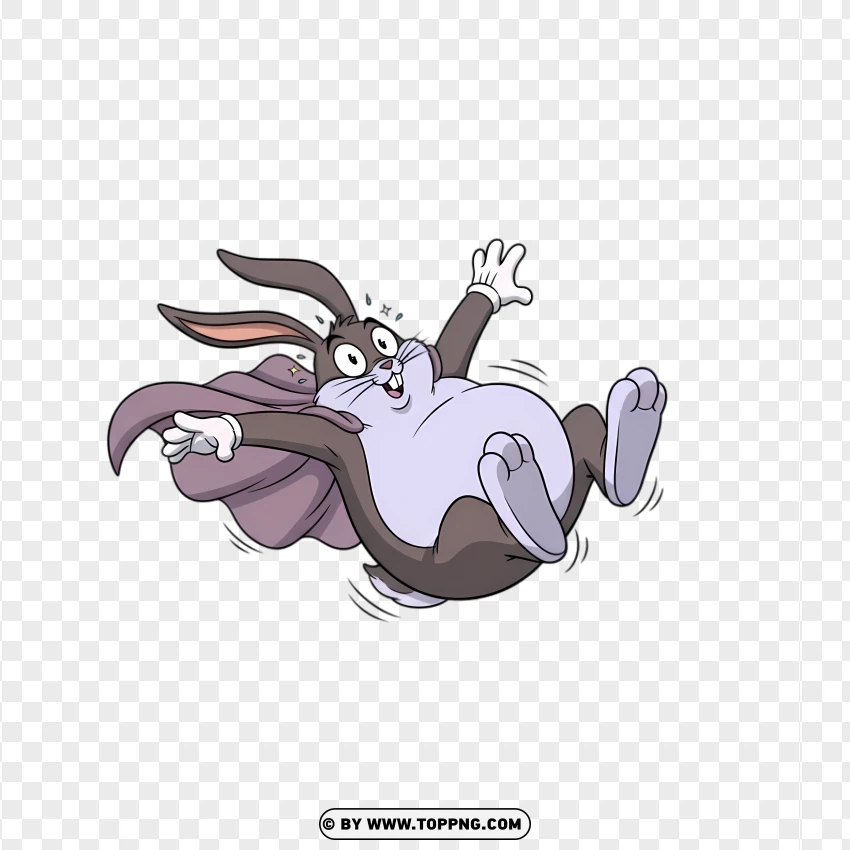 Big Chungus Tripping During Hero Entrance PNG Transparent Background