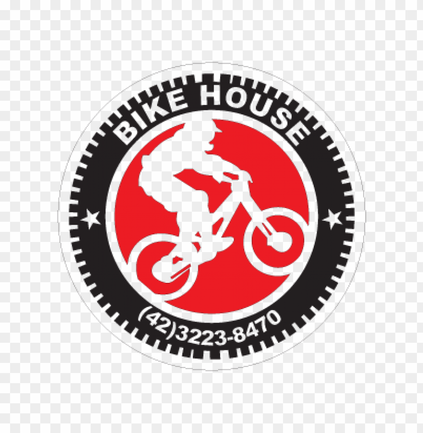  bike house 2008 logo vector free - 466746