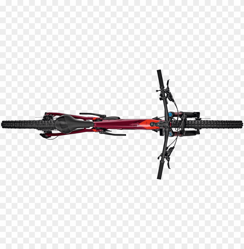 bike in plan view PNG image with transparent background | TOPpng