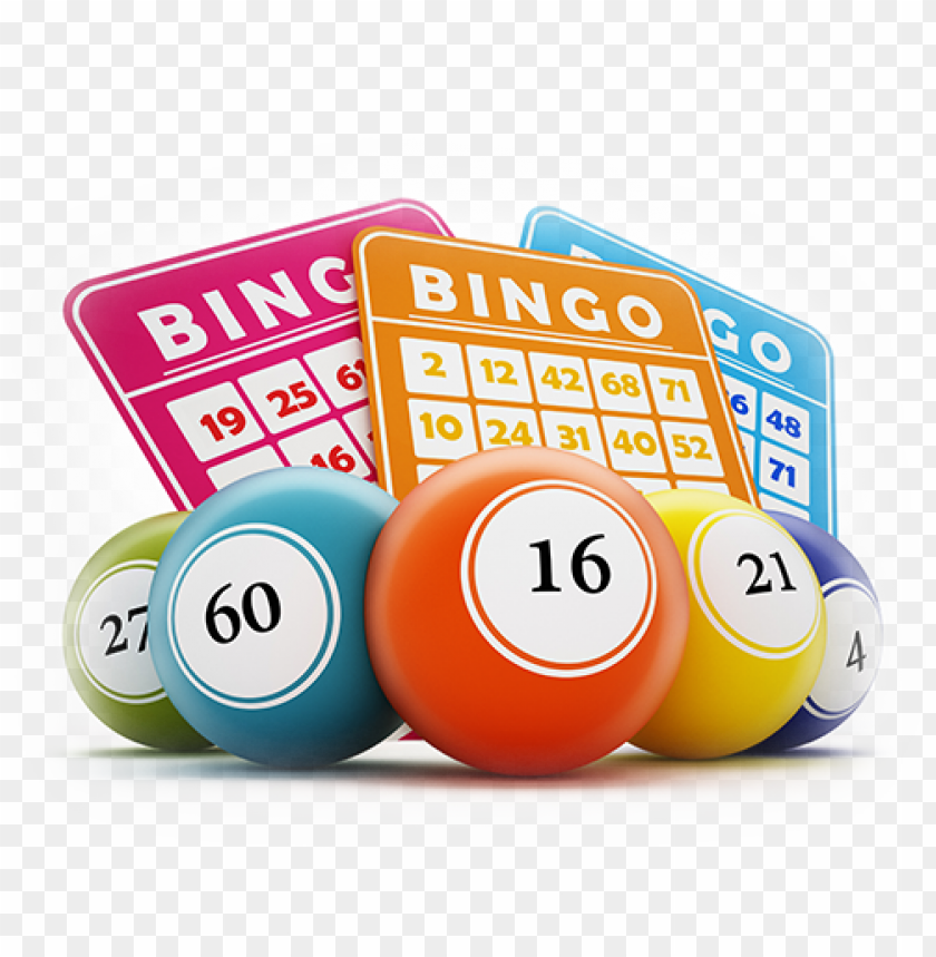 Transparent bingo chips