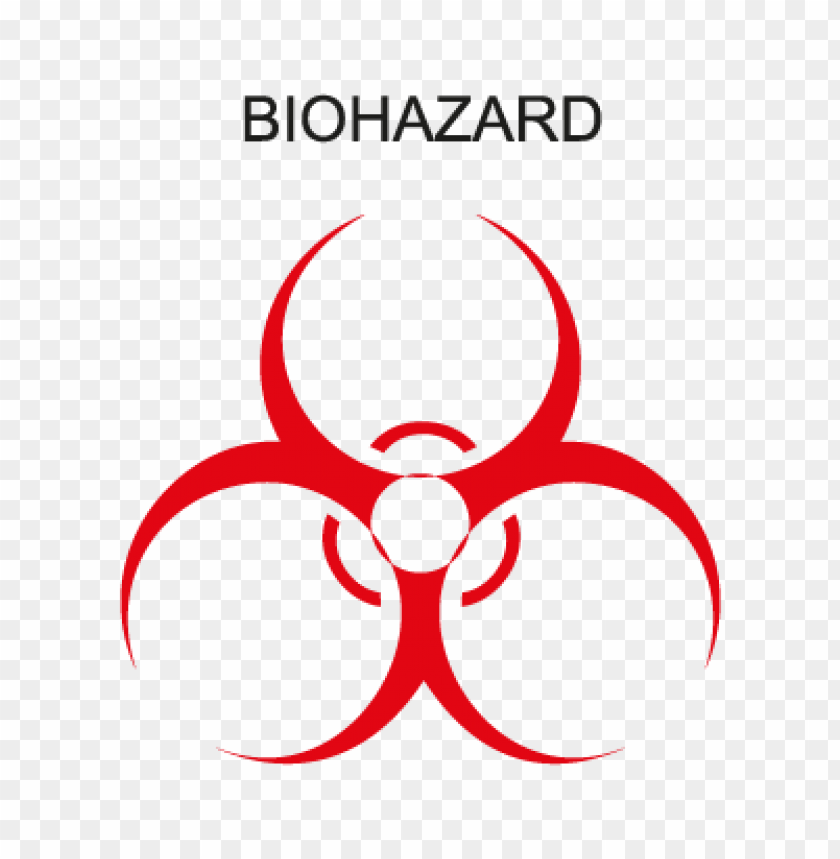 Biohazard Band Vector Logo
