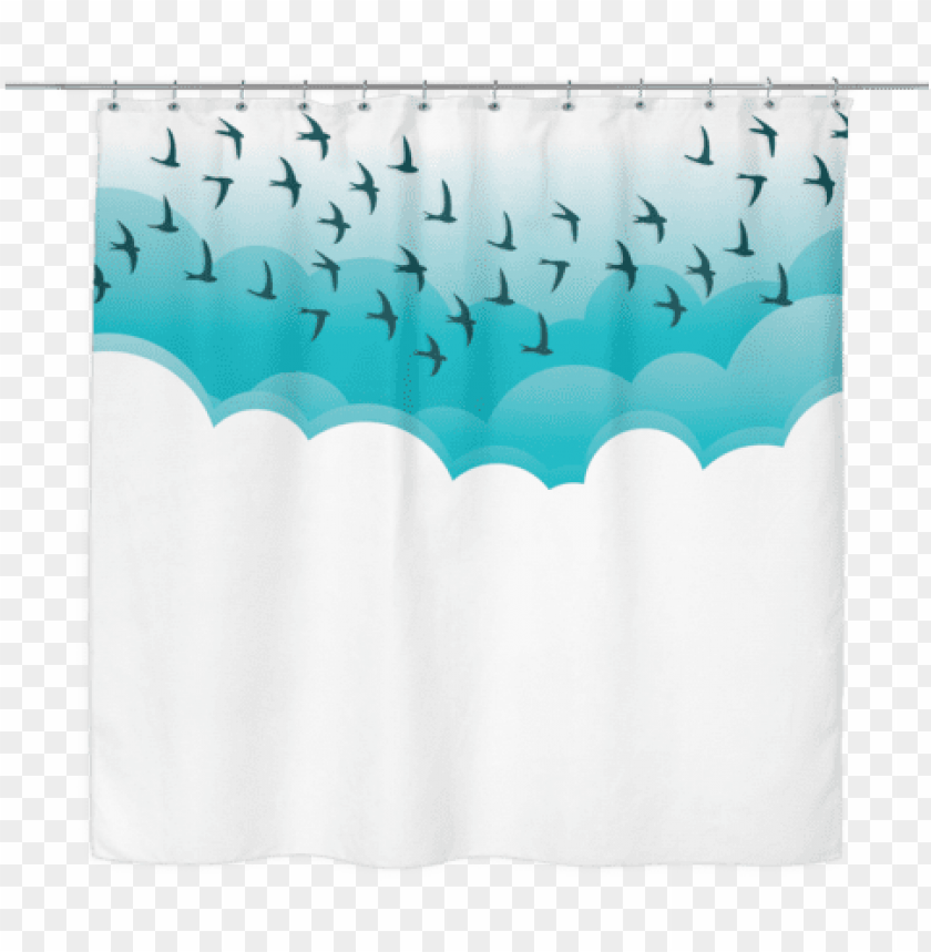 baby shower, fabric texture, black curtain, curtain, birds flying, flock of birds