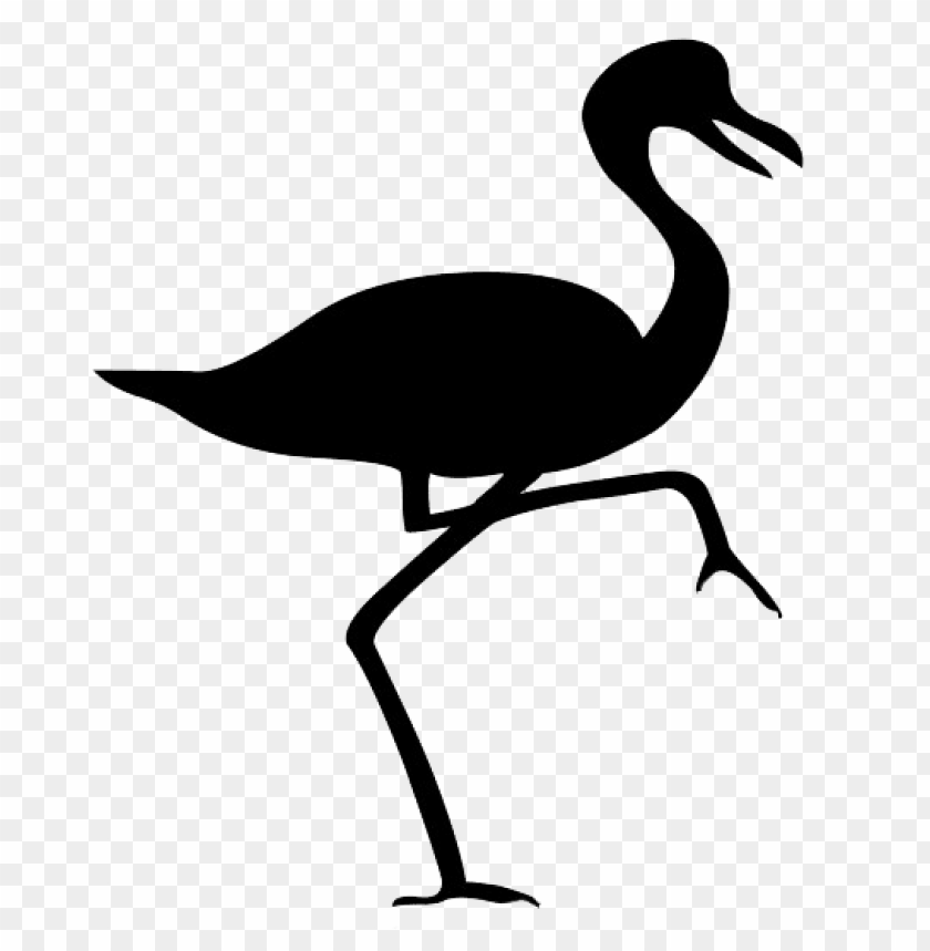 animals, birds, bird silhouettes, bird silhouette flamingo, 
