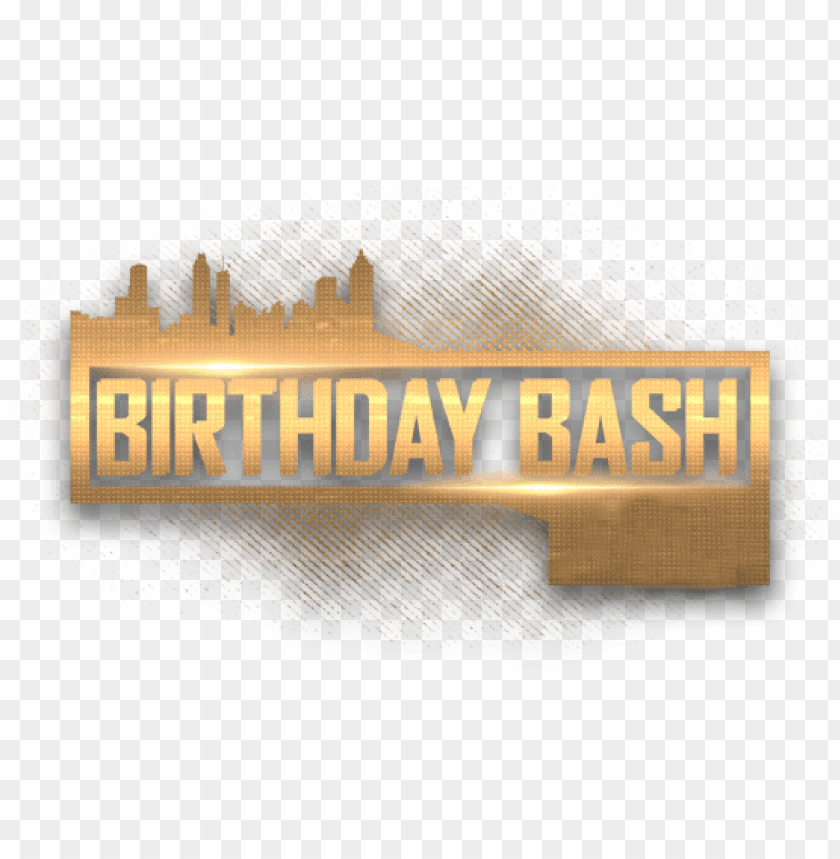 Birthday Bash Png Birthday Bash Text Png Image With Transparent