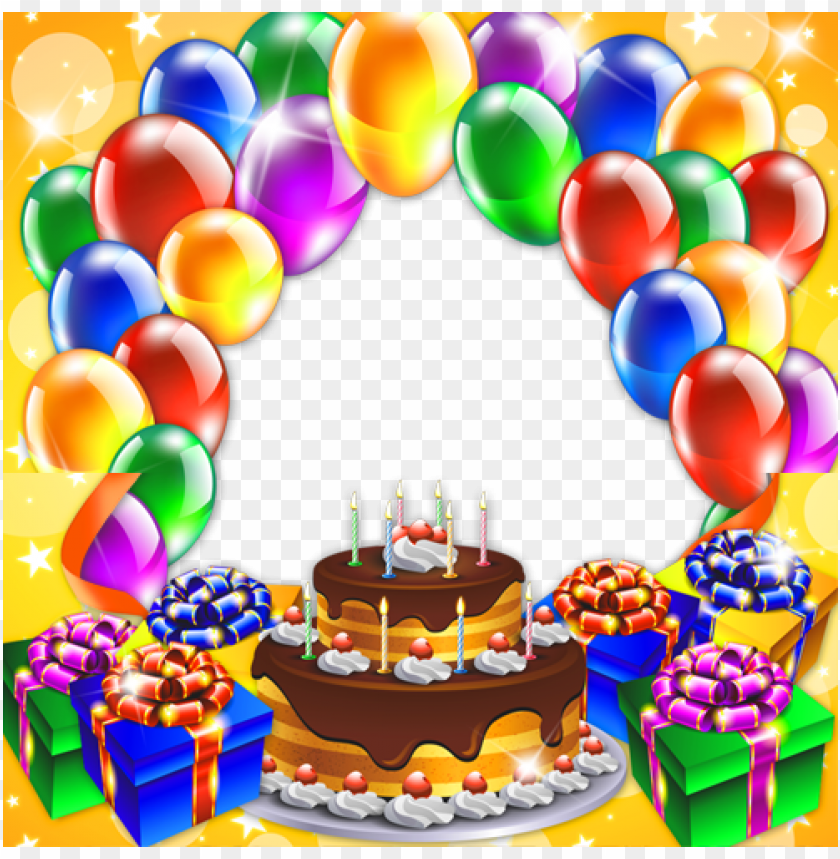 Birthday Cake Border PNG, Vector, PSD, and Clipart With Transparent  Background for Free Download | Pngtree