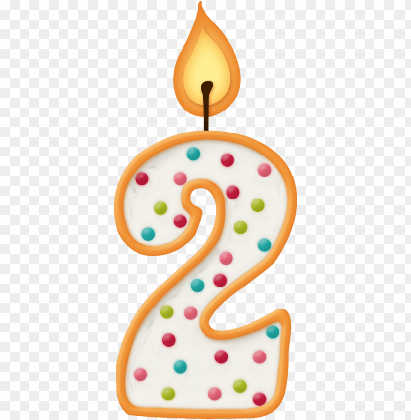 Birthday Candles Clipart Velas 2 Birthday Candle Png Image With Transparent Background Toppng